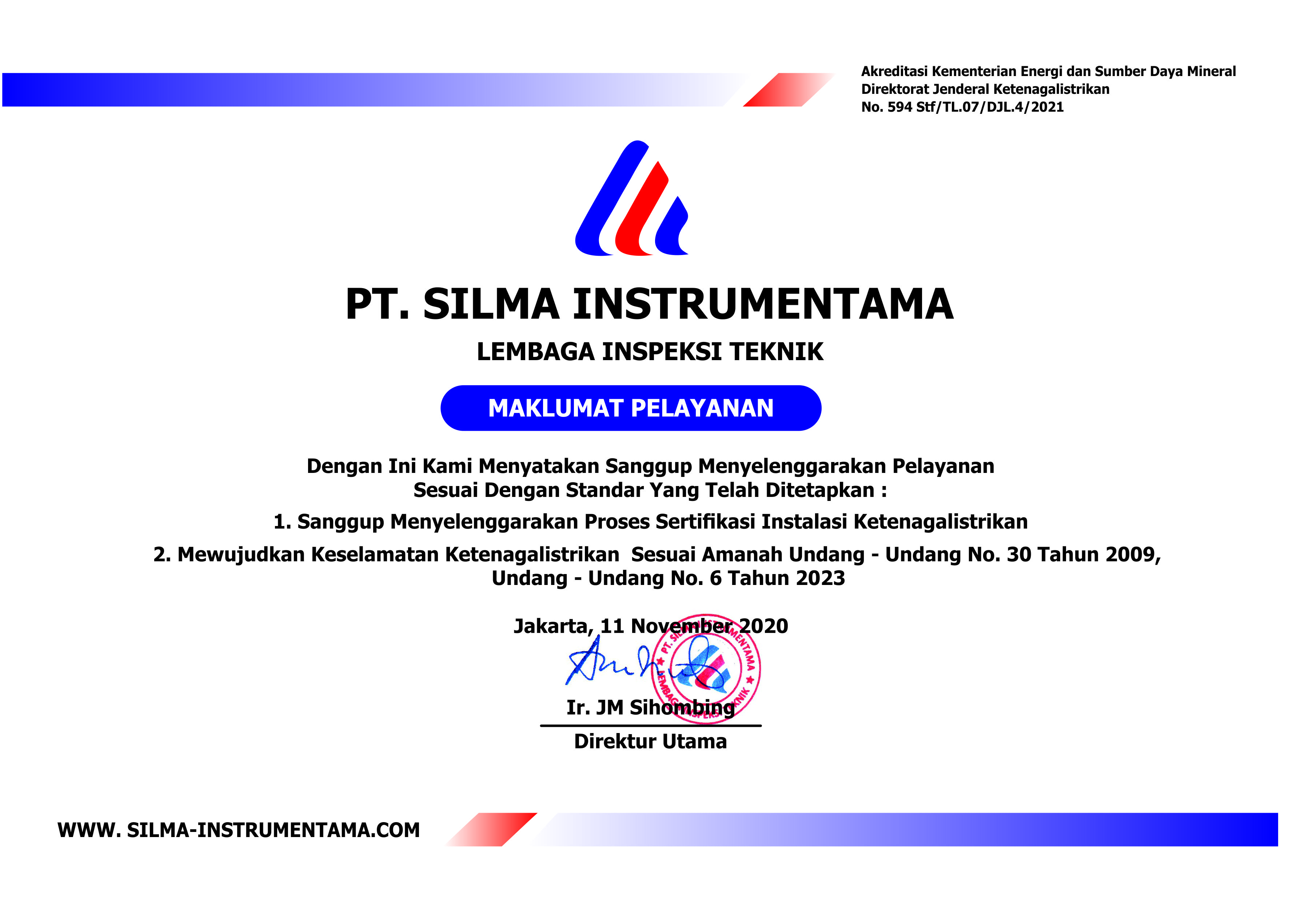PT. SILMA INSTRUMENTAMA